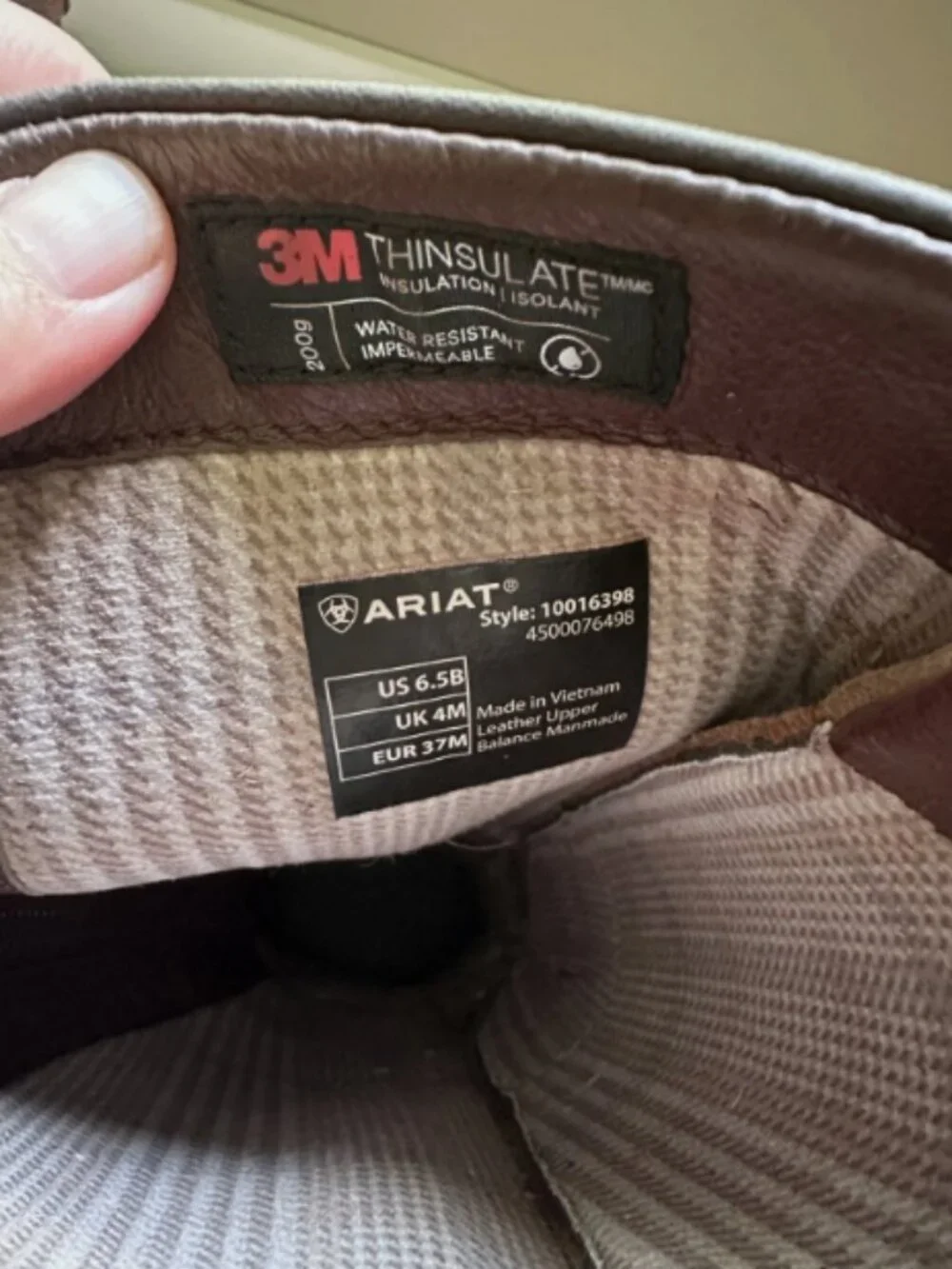 Ariat Waterproof Berwick Boots Womens 6.5